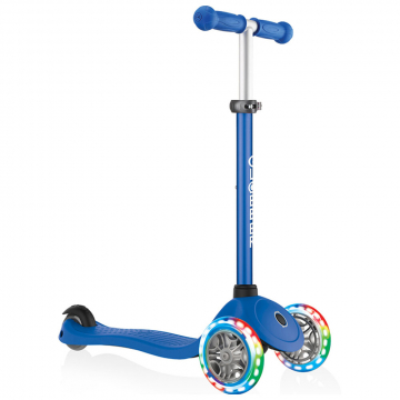 Globber Trottinette à partir de 3 Ans Primo V2 Lights Bleu