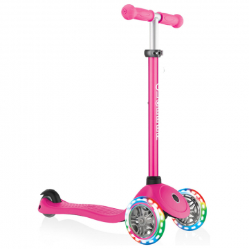 Globber Trottinette à partir de 3 Ans Primo V2 Lights Rose