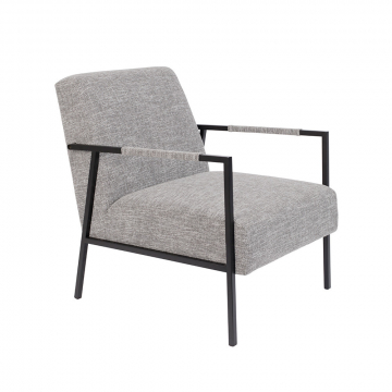 Nesthaus Fauteuil Kevin Gris Clair