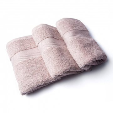 Casilin Serviette De Bain Royal Touch 50 cm x 100 cm 3 Pcs Misty Pink 