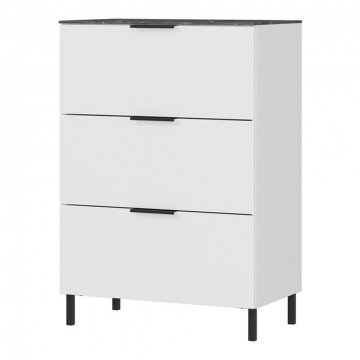 Vendomo Commode Klaus Wit - Marmer