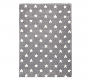Livone Tapis Happy Rugs Little Stars Gris - Blanc 120 cm x 180 cm