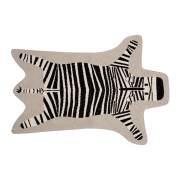 Quax Tapis Tricot Zebra - 97 cm x 132 cm