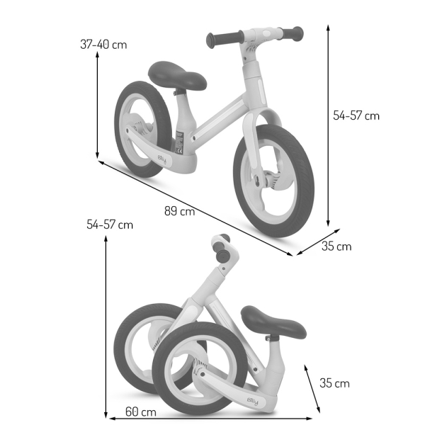 Spielwerk® Tricycle 2en1 Rose enfants barre de poussée siège ceinture