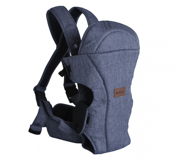 Baninni Porte B b Sacco 2 In 1 Melange Blue Zesso Porte b b s