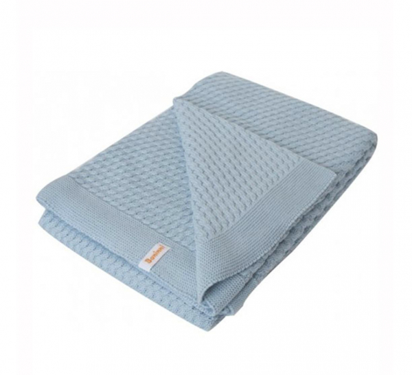 Voorstad Snoep Verslaafde Baby Ledikantdeken Kopen? Zesso - Baninni Dodo Wave Blauw 100x150