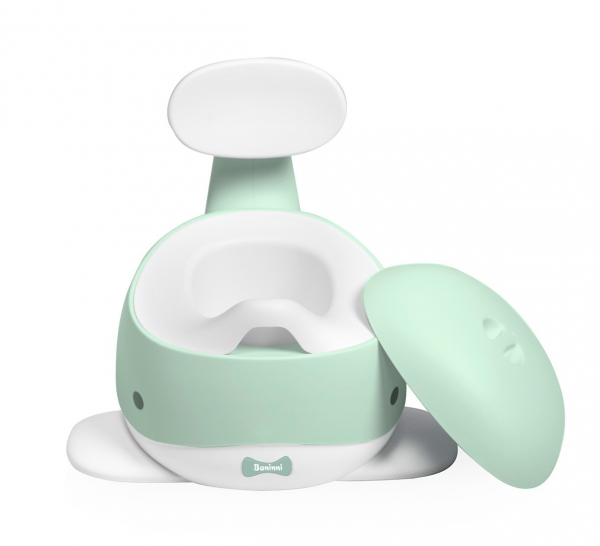 Pot D Apprentissage Bebe Potty Whale Vert Baninni