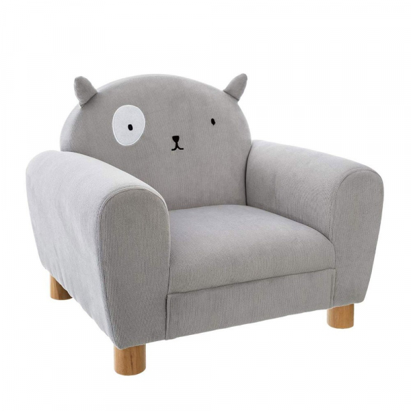 Productie mobiel skelet Speelse kindersofa kopen? Zesso - Eazy Living Kinderzetel Chat Grey