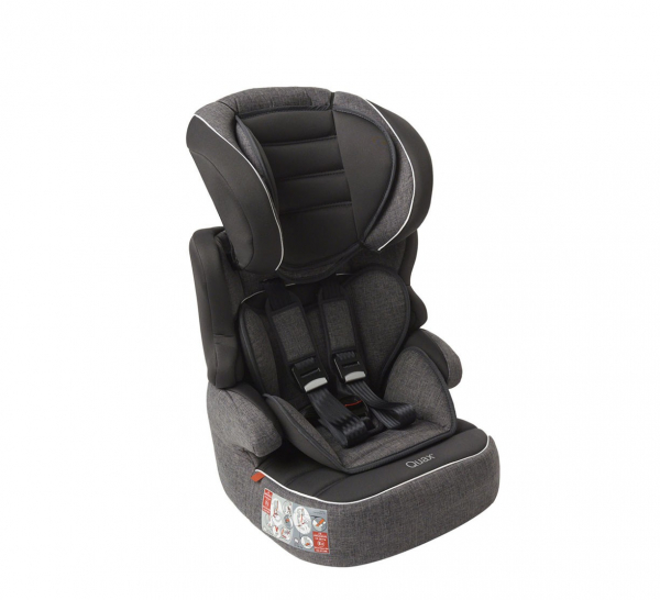 fout bescherming bijnaam Autostoel met zitverhoger kopen? Zesso - Quax Autostoel Beline Linen Grey