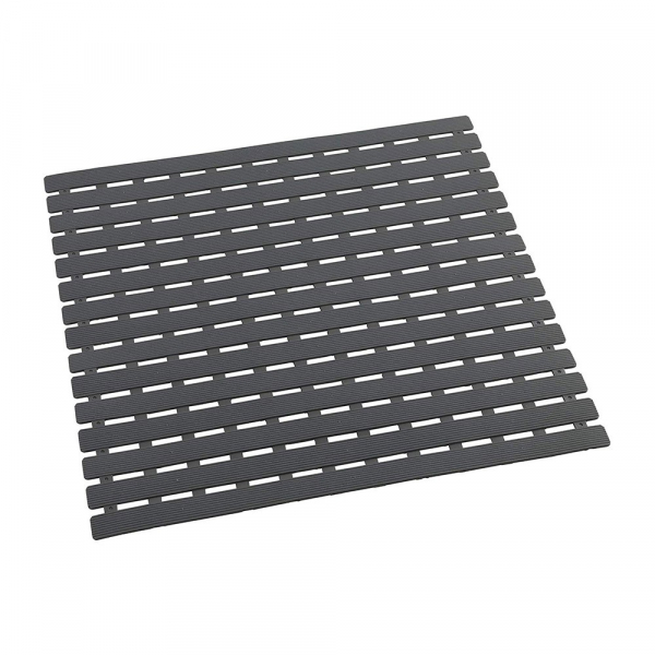 bewaker Crack pot Condenseren Douchemat Antislip Met Zuignappen 54 x 54 cm Grijs | Wenko