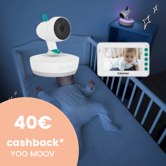 Yoo-Moov - Babyphone Caméra 360° - 300M BABYMOOV