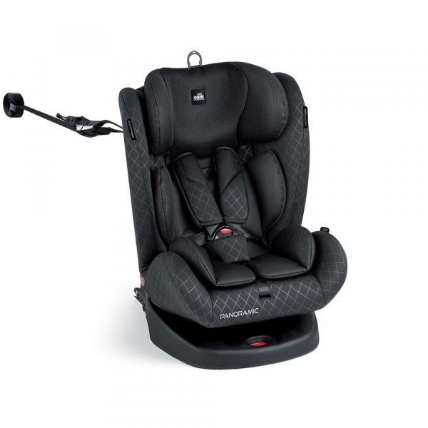 Autostoel Groep 0/1/2/3 Panoramic Nero | Cam