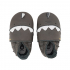 Bobux Babyschuhe Soft Soles Fin Charcoal - 20/21 - Large