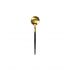 Bama Koffielepel Kyoto Gold Black Marble - 12 Stuks