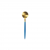 Bama Koffielepel Kyoto Gold Blue - 12 Stuks