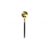 Bama Koffielepel Kyoto Gold Black - 12 Stuks