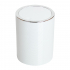 Baytex Afvalemmer 5L Ripples Wit
