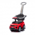 Billy Loopauto met Duwstang Mora Rood