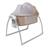 Baninni 4-in-1 Elektrische Schaukelwiege mit Beistellbett & Boxfunktion Coco Beige