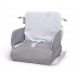 Baninni 2-in-1 Stoelverhoger & Lunchtas Elvira Grijs