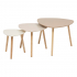 Eazy Bijzettafel Set Gabriel Naturel