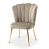 Milton & Oldbrook Velvet Eetkamerstoel Vienna Taupe