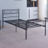 Milton & Oldbrook Eenpersoonsbed 90 x 200 cm Rafina Zwart