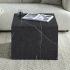 Milton & Oldbrook Couchtisch 60 cm Pori Marmorlook Grau