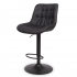 Milton & Oldbrook Barkruk Beja Zwart