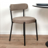 Milton & Oldbrook Eetkamerstoel Izola Taupe