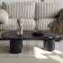 Milton & Oldbrook Salontafel 130 cm Tovuz Zwart