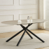 Milton & Oldbrook Eettafel 180 cm Mezdra Travertinlook