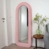 Milton & Oldbrook Fluffy Staande Spiegel 61 x 161,5 cm Miziya Roze