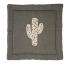 Quax Tapis d'Éveil & Tapis de Parc Tricot Cactus - 100 cm x 100 cm