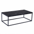 Stozy Table Basse 120 cm Letto Noir