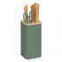 Eazy Living Bloc Couteaux Yetta 5 Pièces Vert