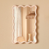 Eazy Living Wandspiegel 39,5 x 60 cm Aaron Beige