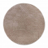 Elle Decoration Vloerkleed Ø 200 cm New York Panglao Taupe