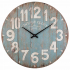 Eazy Living Wandklok Ø 38 cm Tilda Blauw