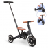 Billy 4-in-1 Kinderfiets met Duwstang Gio Grijs