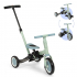 Billy 4-in-1 Kinderfiets met Duwstang Gio Blauw - Groen