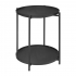 Eazy Living Bijzettafel Ø 45 cm Mathéo Zwart