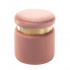 Baytex Velvet Poef Samui Ø 30 cm Roze