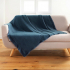 Plaid Imani 125 cm x 150 cm Navy Blue