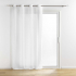 Glasgordijn 140 x 240 cm Metallic Silver