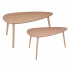 Eazy Living Couchtischs Set Hugo Holz