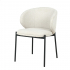 Milton & Oldbrook Chaise de Salle à Manger Amarante Blanc