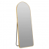 Milton & Oldbrook Miroir sur Pied 60 x 160 cm Palermo Or