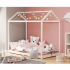 Flor Furniture Hausbett 80 x 160 cm Kateryna Weiß