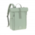 Lässig Wickeltasche-Rucksack Green Label Rolltop Up Silbergrün